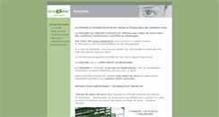 Desktop Screenshot of eurochlorella.com