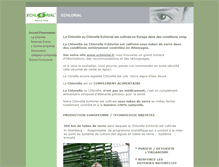 Tablet Screenshot of eurochlorella.com